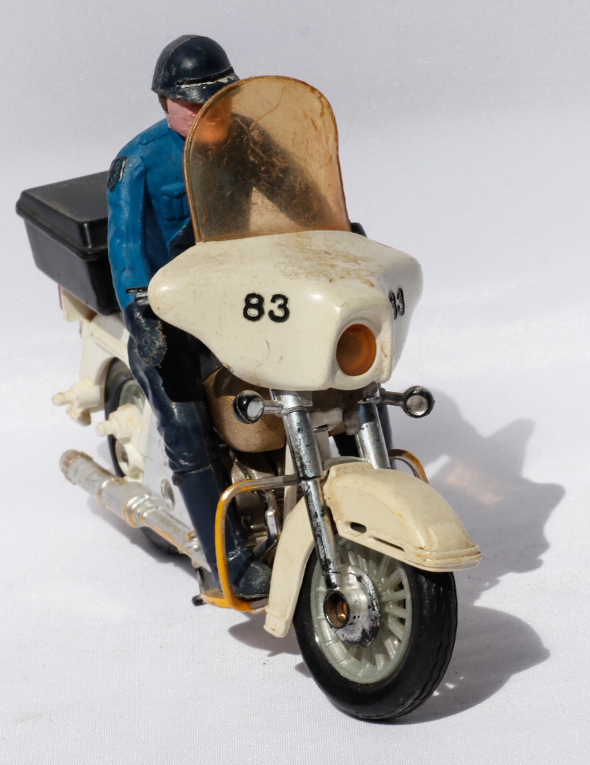 Matchbox Police Bike and Rider